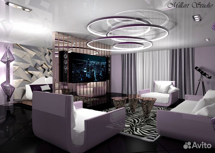 Дизайн интерьера Вашей Мечты