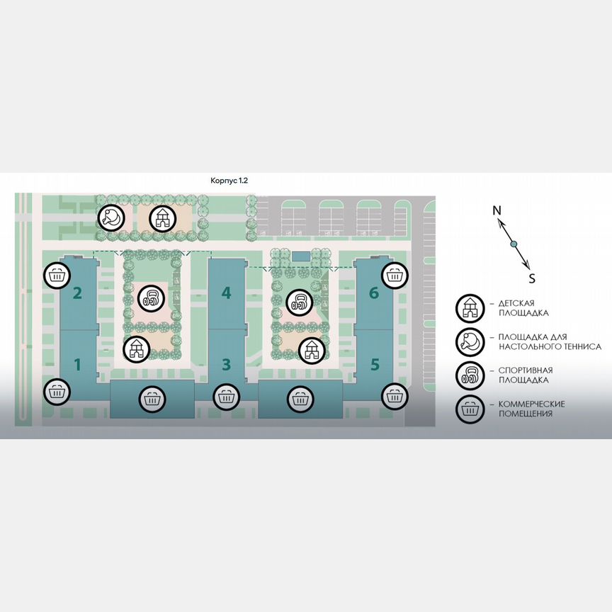 Квартира-студия, 23,9 м², 8/12 эт.