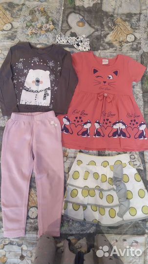 Вещи для девочки пакетом