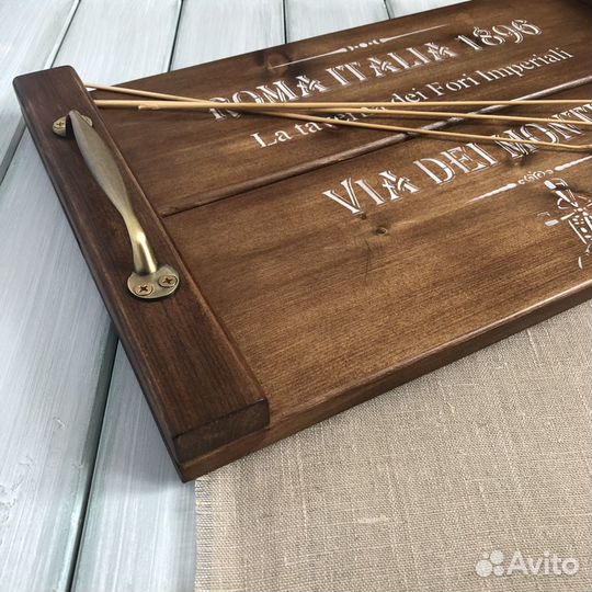 Деревянный поднос