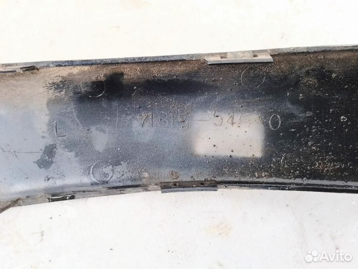 Молдинг заднего бампера левый Suzuki Liana