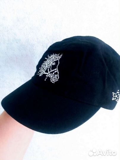 Черная кепка. Бейсболка