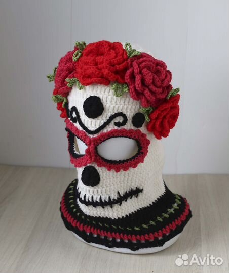 Балаклава вязаная. ручная работа