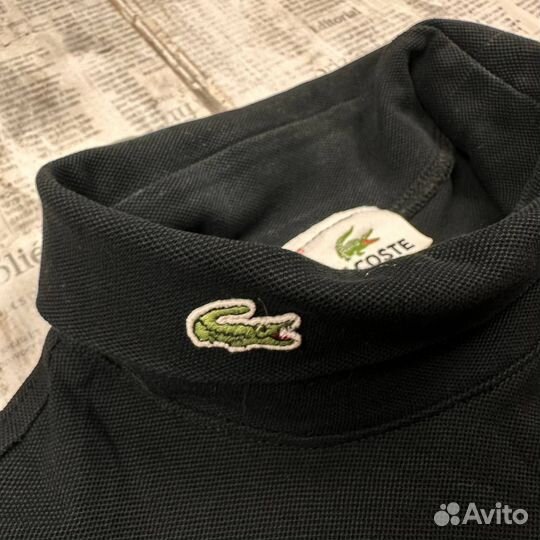 Мужская водолазка Lacoste, бадлон Лакост, оригинал