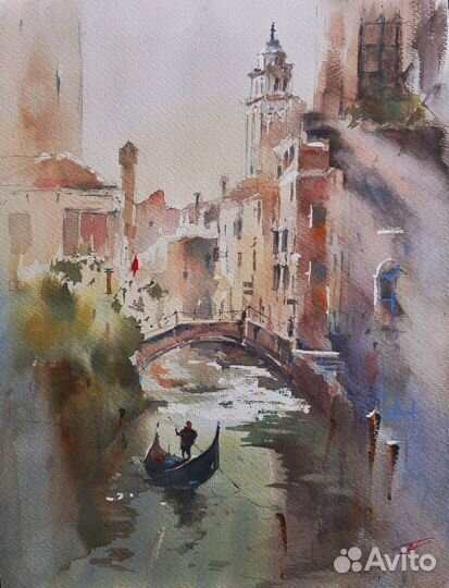 Картина акварель 