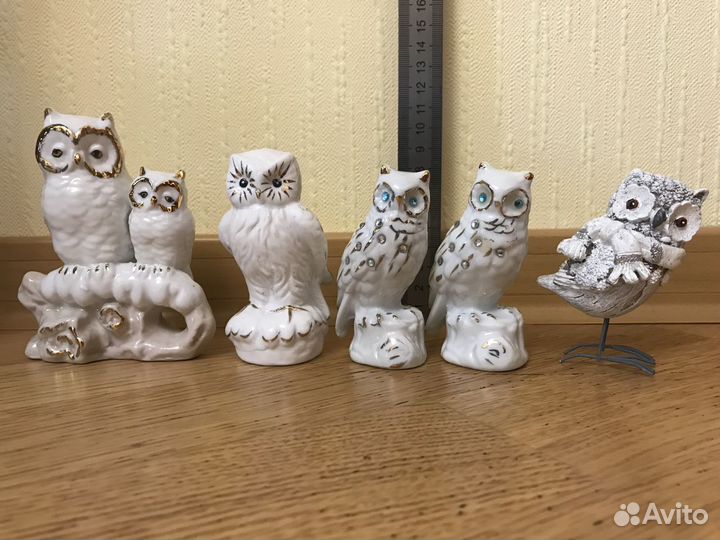 Совы и другие фигурки