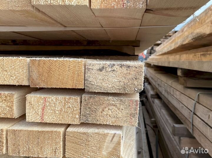 Доска обрезная 25х150