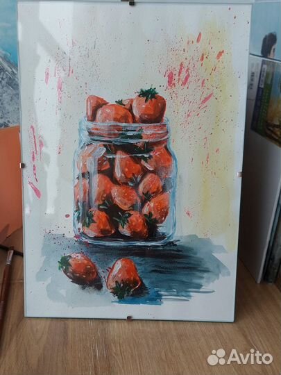 Картина акрилом