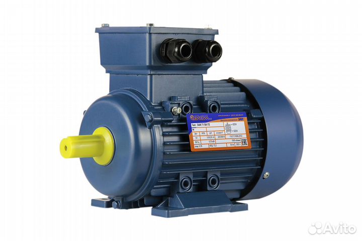 Электродвигатель аир 71 В6 (0.55 кВт/1000 об.мин)