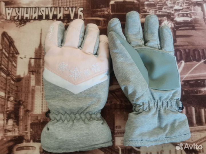 Перчатки для девочки ZienerВ хорошем состоянии