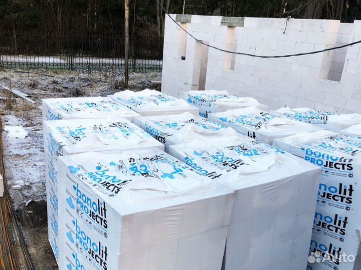Газоблоки с доставкой Bonolit