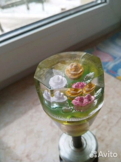 Ручка- кпп оргстекло