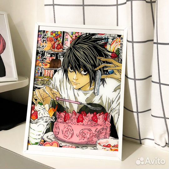 Аниме на стекле, Эл, Тетрадь смерти