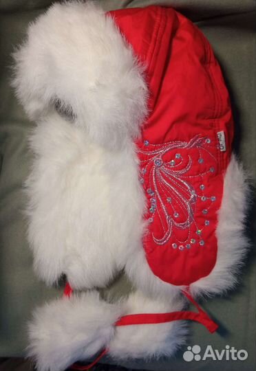 Шапка зимняя для девочки 52 54