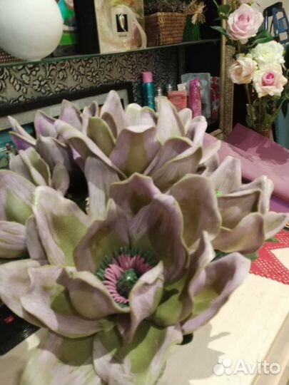 Цветок ручной работы