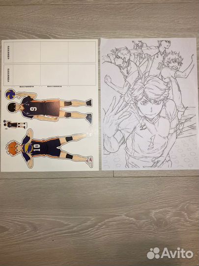 Haikyuu Набор для праздника / Волейбол
