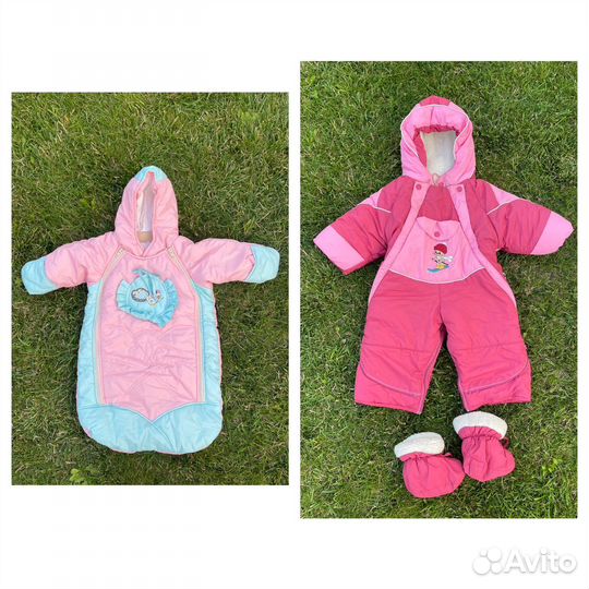 Пакет детских вещей от 0 до 4х лет