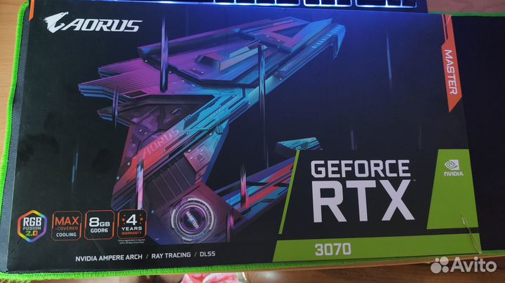 Gigabyte aorus GeForce RTX 3070 master 8G