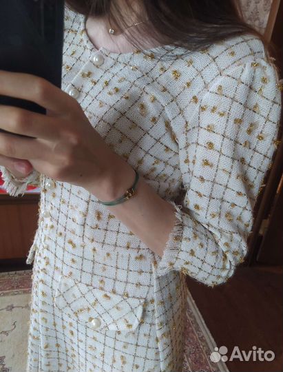 Платье из твида