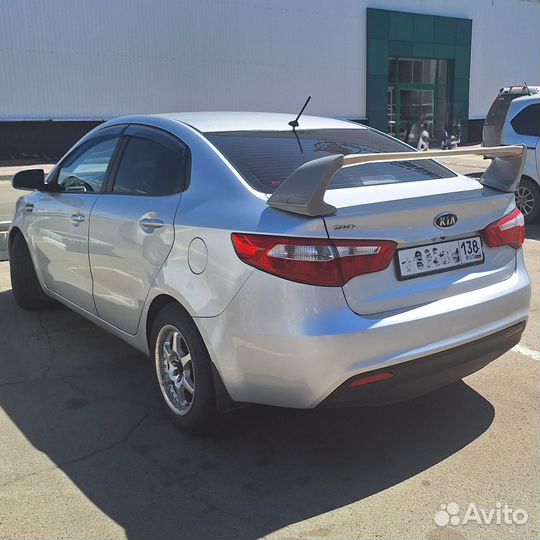 Спойлер Kia Rio 2011-2017