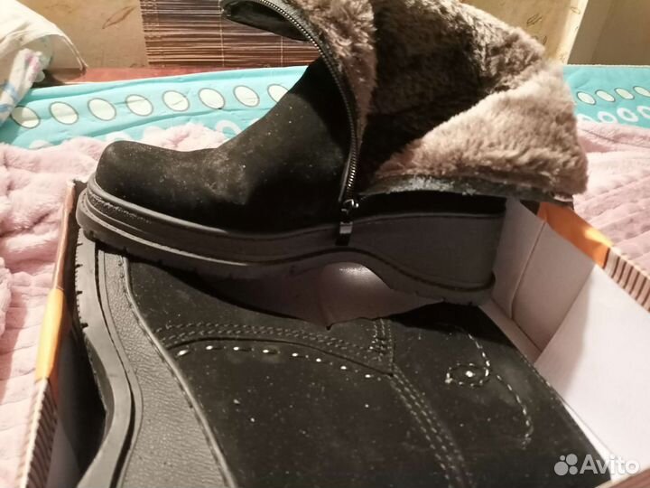 Полусапожки зима 36