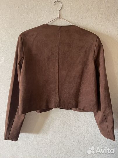 Замшевый жакет