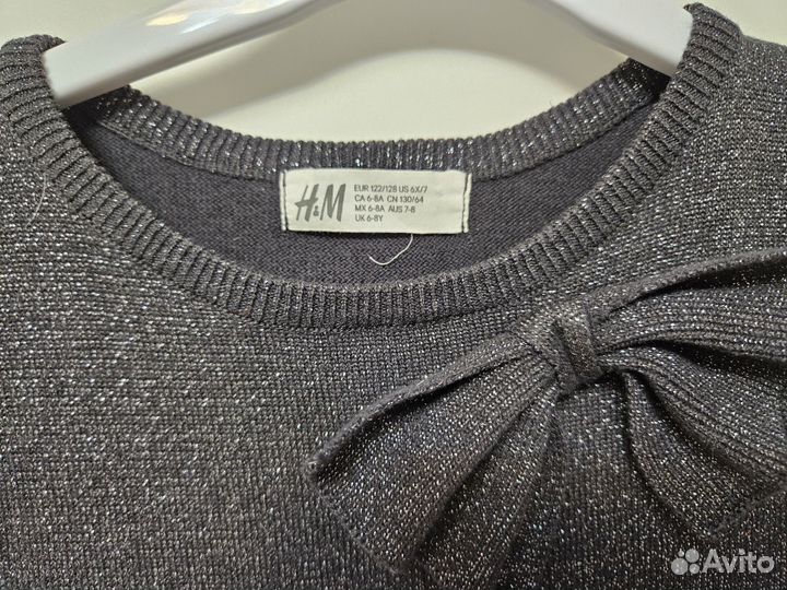 Платье для девочки 122 H&M