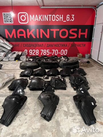 Подкрыльники мерседес мл жл гле глс 166