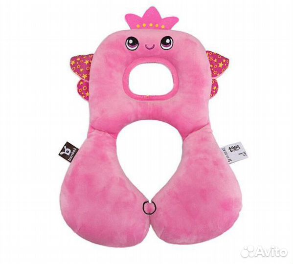 Подушка для сна в автокресле для шеи детская 1-4 г