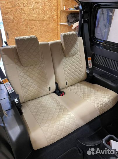 Чехлы экокожа Ромб на Renault Megan 3 от Автопилот