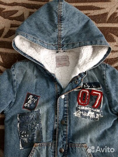 Куртка утепленная на мальчика