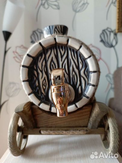 Боченок керамический