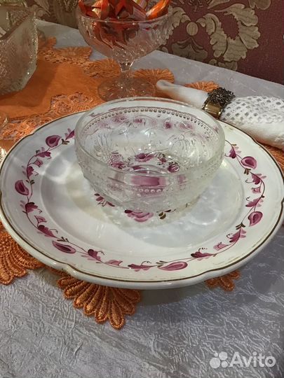 Тарелка зик Конаково старое коеймо