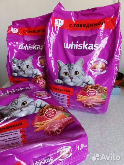 Корм для кошек Whiskas