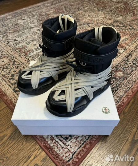 Rick owens x moncler amber boots