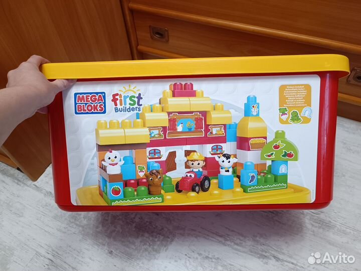 Конструктор Mega Bloks 95 деталей Большая Ферма