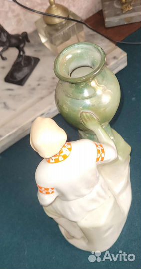 Фарфоровая статуэтка Данила мастер Сысерть