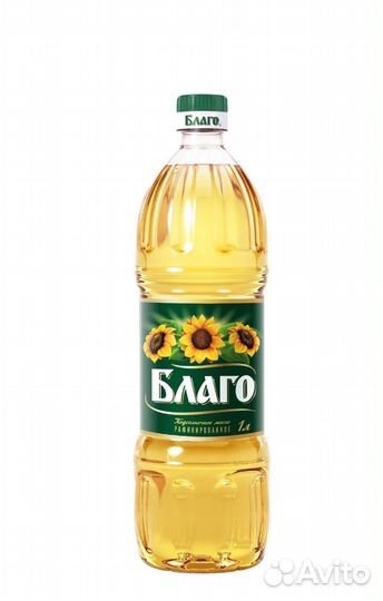 Масло подсолнечное 1л