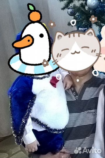 Новогодний костюм пингвин