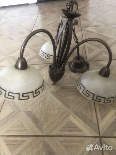 Люстра 3-х рожковая