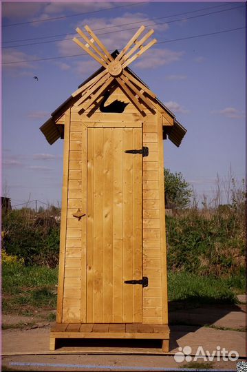 Уличный туалет с установкой HAT120