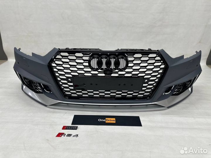 Audi a4 b9 бампер RS4 Look стиль рс4