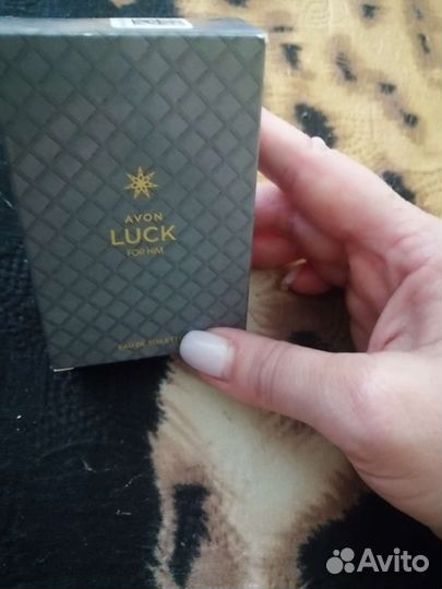 Мужская туалетная вода avon Luck