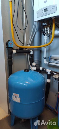 Монтаж отопление водоснабжение частных домов