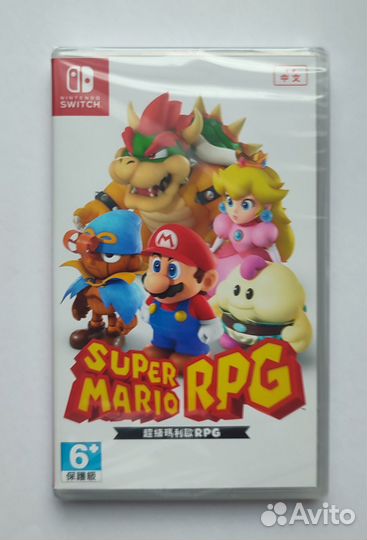 Super Mario RPG nintendo switch (новый)