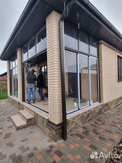 Остекление террасы