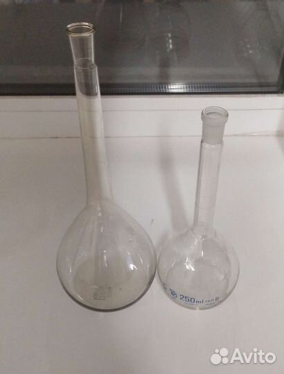 Колбы химические мерные