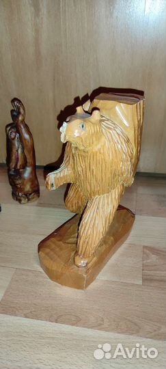 Деревянные статуэтки. Резьба по дереву