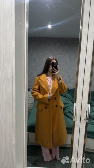 Пальто женское демисезонное 42-44 бу