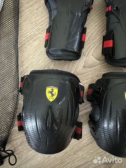 Защита для роликов shell ferrari